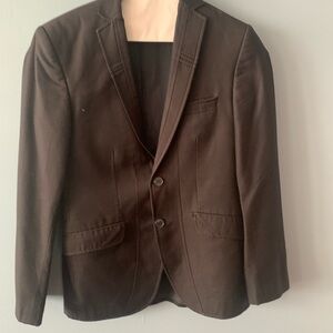 Men's Black Two-Button Blazer - Tailored Casual Sport Coat